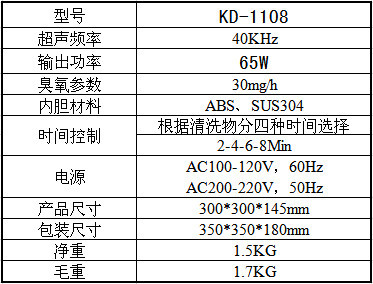 康道KD-1108去農(nóng)殘超聲波解毒清洗機 健康生活的智慧之選